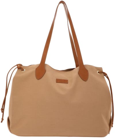 ROECKL shopper Miami Canvas Shopper Cork Lichtbruin