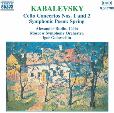Moscow Symphony Orchestra - Kabalevsky: Cello Concertos 1&2 (CD)