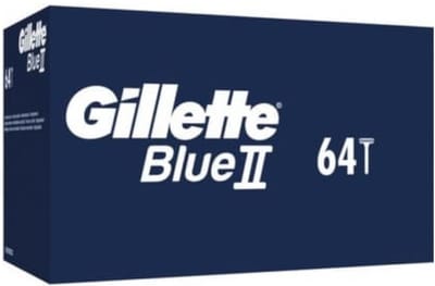 Gillette - Blue 2 - Wegwerpscheermesjes - Duurzaam en comfortabel - 64 Scheermesjes
