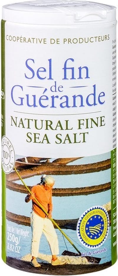 Keltisch zeezout fijn in strooipot Le Guérandais Sel fin de Guérande 250 gram
