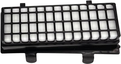 Multaparts® HEPA Filter geschikt voor Bosch Relaxx'x | Afmetingen: 16,6 x 7,7 x 4,6 cm | Filter met 4 vergrendelingsnokken | O.a. geschikt voor Bosch Relaxx'x serie | Vervanger voor 00573928, 00577281