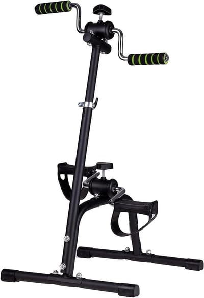 Revalidatie Trainer - Hometrainer Voet - Bewegen Thuis - Verstelbare Weerstand - 40 x 40 x 100 cm - Zwart