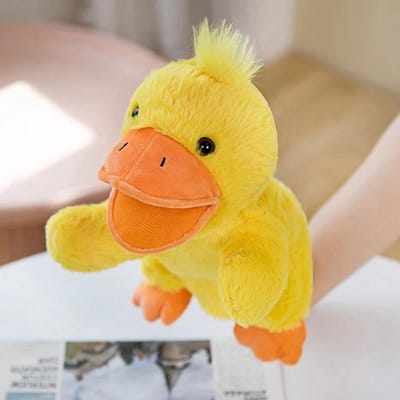 30 Stijlen Knuffeldieren Speelgoed Hand Vinger Verhaalpop Schattige Poppen Educatief Baby's Eend Lam Koe Hond Paard Kinderen Cadeau 25cm
