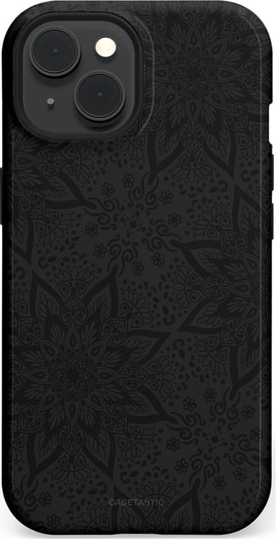 Casetastic Hoesje Geschikt voor Apple iPhone 15 Magsafe - Stijlvolle Beschermende Duo-layer Case - Mandala stijl