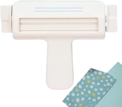 Papier Crimper - Textuur Tool - Papier Knutselen - Flexibele Rotatie - 167 cm Lengte - Meerkleurig