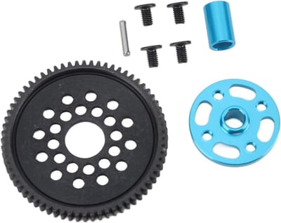 Precisie Stalen Tandwielen Set voor TT 02 RC Auto's, Duurzaam, Eenvoudig in Gebruik en Soepel Rollend