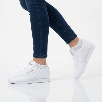 Reebok Princess - Dames Sneakers Schoenen Wit 100000101 , Maat: EU 42.5 UK 8.5