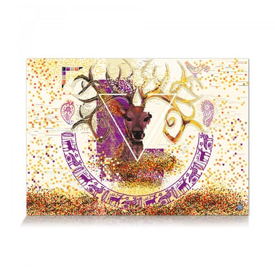 300 Stukjes Puzzel- Artistiek Hert Design Voor volwassenen & Kinderen - Uniek Mozaïek Effect