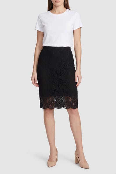 ARKET Ocarina Skirt Black Size: XS | Midi Skirts Outlet | Dames | Zwart