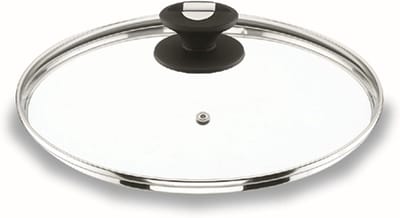 Glazen Deksel - Pan Deksel - Koken - Modieus ontwerp - 26 cm - Transparant