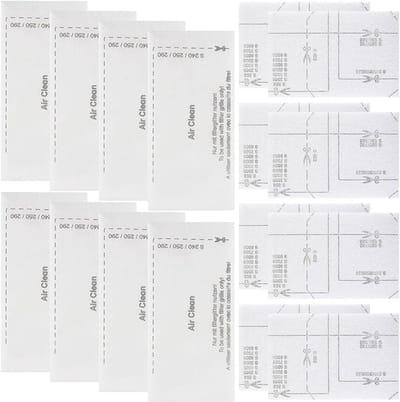 Dit pakket bevat een 8-delige Geschikt voorAirclean luchtreiniger en motorbeschermingsfilter,