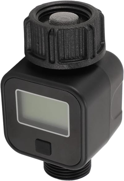 Gazon Sproeiermeter - Watermeter Tuin - Gazon Bewatering - Waterdicht IPX5 - 9.98 x 3.99 cm