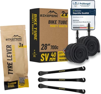 Fietsbinnenbanden Set - Banden voor Fiets - Fietsen Onderhoud - Butyl Rubber Materiaal - 28 Inch