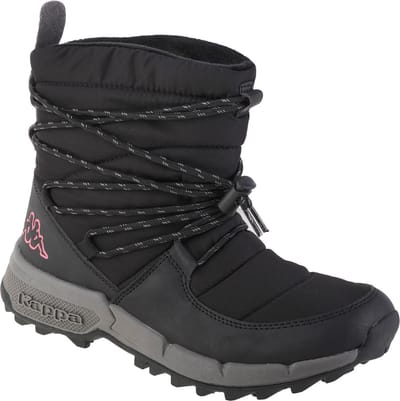 Kappa dames enkellaarzen winterschoenen laarzen 243239 zwart/roze