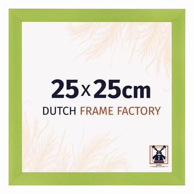 Fotolijst 25x25 cm - MDF - Groen - Praag