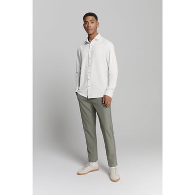 No Excess Shirt Jersey Travel White Größe: XXL | Business hemden Outlet | Herren | Weiß