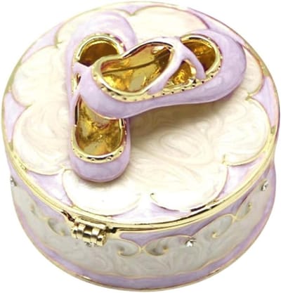 Sieraden Opbergdoos - Accessoire Houder - Nette Organisatie - Uniek Ballet Slipper Design - 13 x 8 x 3 cm