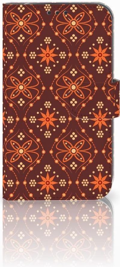 Samsung Galaxy Xcover 4 | Xcover 4s Telefoon Hoesje Batik Brown