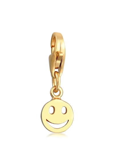 Nenalina - Bedel - Hanger Basic met Happy Face in 925 Sterling Zilver - Dames