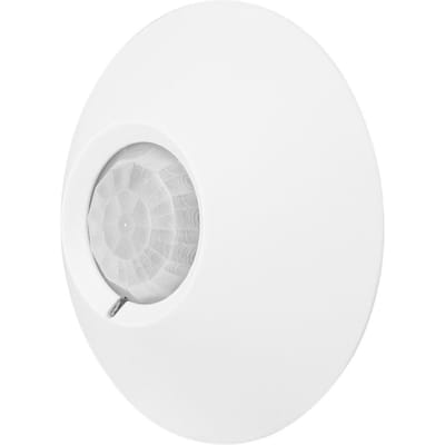 Détecteur de mouvement infrarouge passif à 360 degrés, filaire, 12 V, pour intérieur white