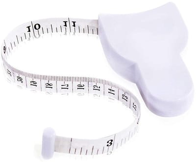 Y-vormige Meetlint - Lichaamsmaat Tape - Gezondheid Meten - Ergonomisch Ontwerp - 150 cm - Wit