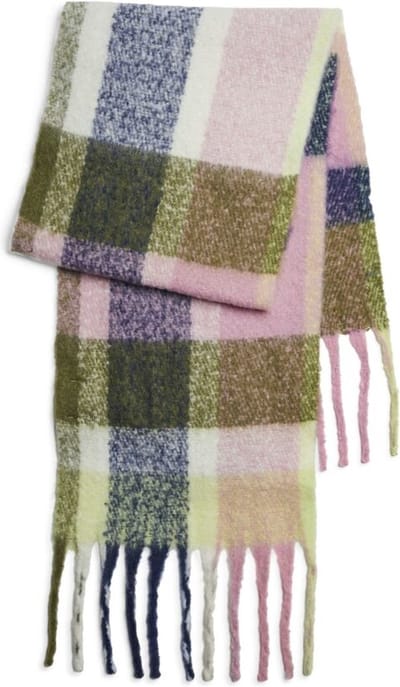 Pieces Pcnora Long Scarf Bellwether Blue | Multicolour | Maat: One Size