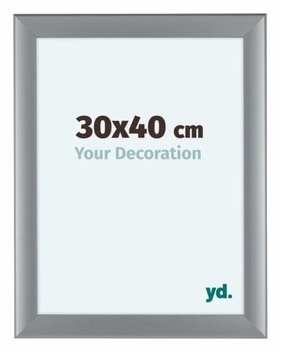 Your Decoration - Fotolijst 30x40 cm - MDF - Zilver Mat - Como