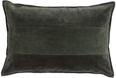 Velvet And Corduroy Bruin Kussen | 40 X 60 | Sierkussen Voor Woonkamer Of Slaapkamer