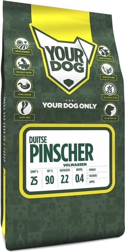 Yourdog Duitse pinscher Rasspecifiek Adult Hondenvoer 6kg | Hondenbrokken