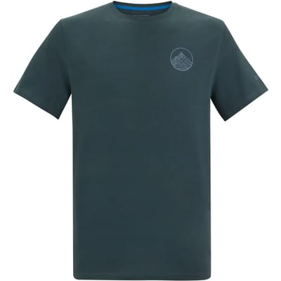 Heren T-shirt met korte mouwen en grafische print, ademend en luchtig.