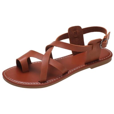 Schoenen van hoge kwaliteit voor dames Gespsluiting Set van tenen Dames Sandalen Zomer Effen Dames Slippers Zapatillas De Muje 43