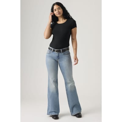 Levi's Superlow Flare Jeans Maat: W27L32 | Wijde Broeken Outlet | Dames | Blauw