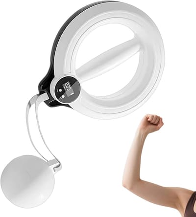 Trainer - Arm | 360° Rotatable Handle Chest Training Arm | Portable Home Fitness Accessory with 3 Modes - Training Home Office
