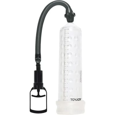 ToyJoy Manpower POWER MASSAGE PUMP W. SLEEVE CLEAR - Penispomp