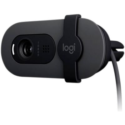 Logitech BRIO 105 Full HD-webcam 1920 x 1080 Pixel Geïntegreerd afdekpaneel, Microfoon