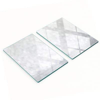 Multifunctionele decoratieve glazen keukenplankjes voor kleine voorwerpen, 2x40x52 cm