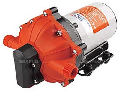 Diaphragma pomp 12V 5.5 GPM - zware drukschakelaar - zelfaanzuigend - ideaal voor waterdrukbeheersing - ShopVlot
