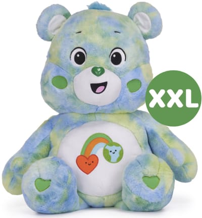 Care Bears Teddybeer Pluche Knuffel XXL 80 cm - Troetelbeertjes Groot - Speelgoed Knuffels voor Kinderen Jongens Meisjes - XL Knuffelbeer - Grote Teddybeer Troetelberen