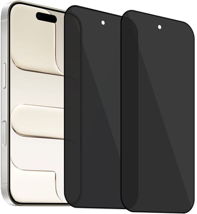 ChiGuard Privacy Screenprotector 2x geschikt voor iPhone 17 Air Screenprotector - Beschermglas - Privé GuardCover