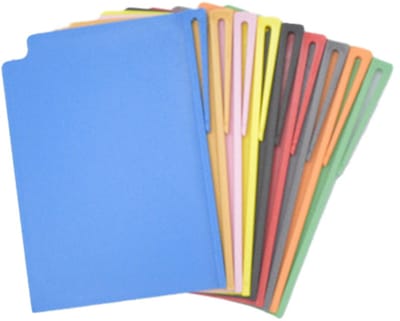 5 stuks - TCG Sort Box Divider – Kaartenscheider voor Enkelwandige Sorteerbakken - Kleur Rood