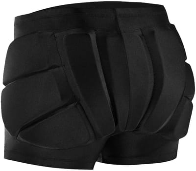 Dailygoods- Beschermingsbroek 3D-bescherming - Gevoerde Korte Broek - Heupbescherming - EVA-pad-beschermer - Ademend en Sneldrogend - Lichtgewicht en Comfortabel - Beschermshort