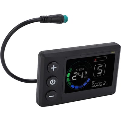 S869 Elektrische Scooter LCD Display Paneel met Spatwaterdichte Connector Fietsen LCD Bedieningspaneel