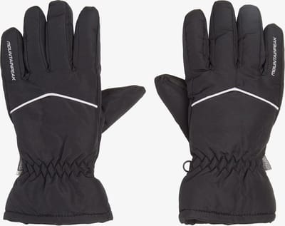 Mountain Peak dames skihandschoenen zwart - Maat XXL