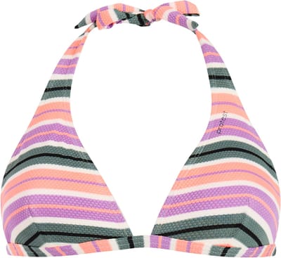 Protest MIXJaneiri - Halter bikini top Dames - B&C-cup - Uitneembare vulling - Gespsluiting - Normale pasvorm - Paars