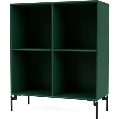 Montana Show boekenplank - Pine - Poten 12,6 cm black