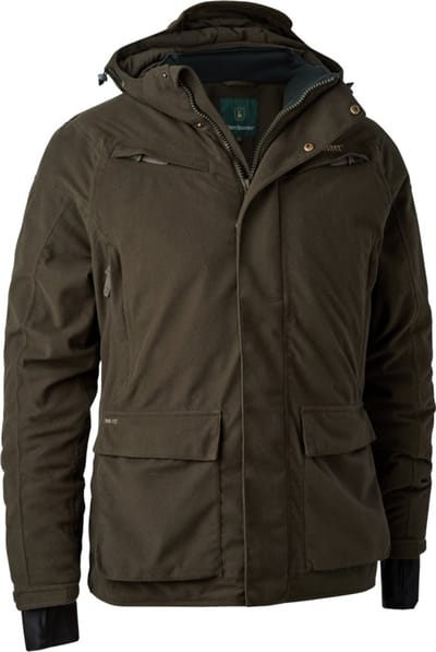 Deerhunter Heat Game Jas verwarmde jas winterjas outdoor jas Wood Maat 46
