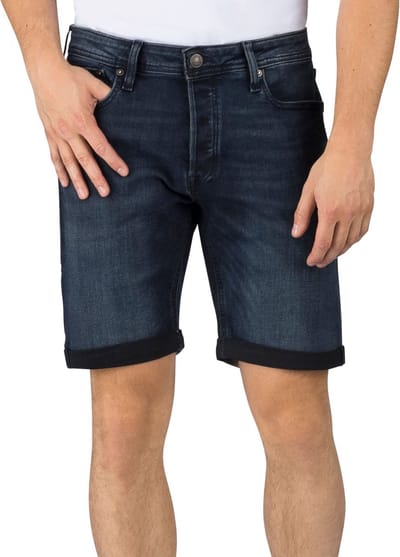 Jack & Jones Heren Short Broeken JJIRICK regular/straight Fit Blauw Volwassenen