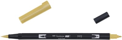 Tombow ABT Dual Brush Pen 992 sand - Incl. Goodie