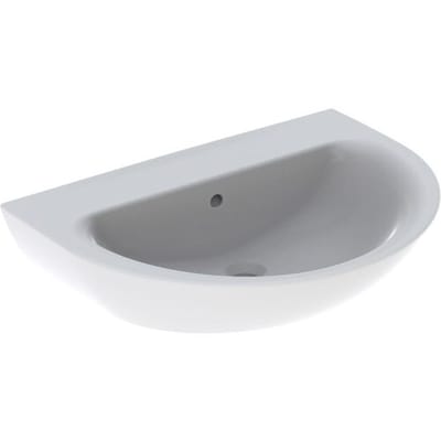 Geberit Renova washbasin 70 x 52 cm without tap hole with overflow 500.667.01.1
