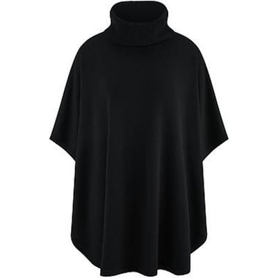 Poncho Van Peter Hahn zwart